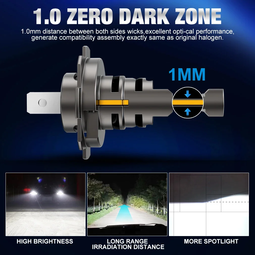 S&D XSTORM H7 LED A18 70W 25000LM 6500K - obrazek 4