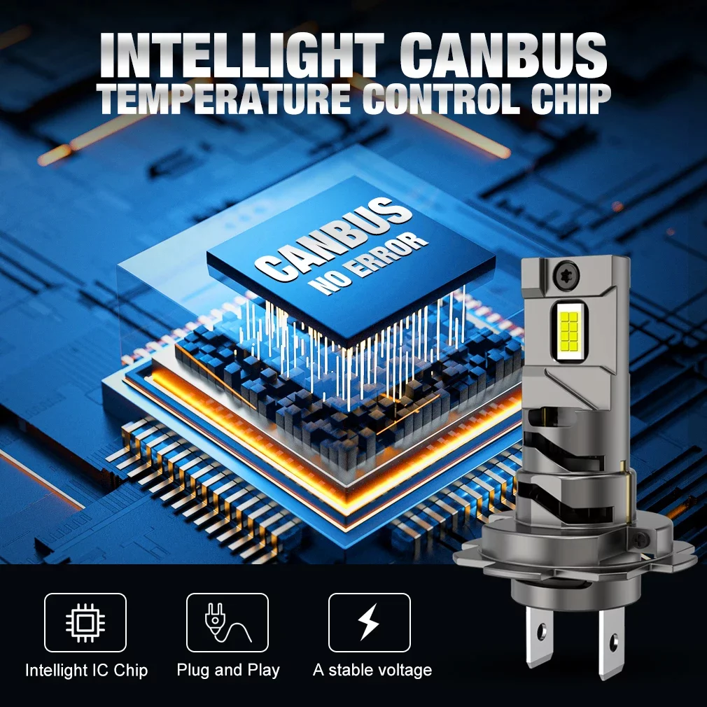 S&D XSTORM H7 LED A18 70W 25000LM 6500K - obrazek 6