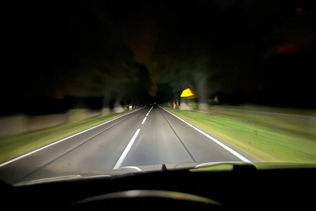 S&D XSTORM A18 - przykład świecenia