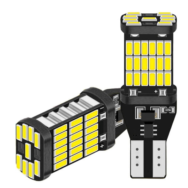 Żarówki LED T15 W16W CANBUS 1000 LM 45 SMD 4014