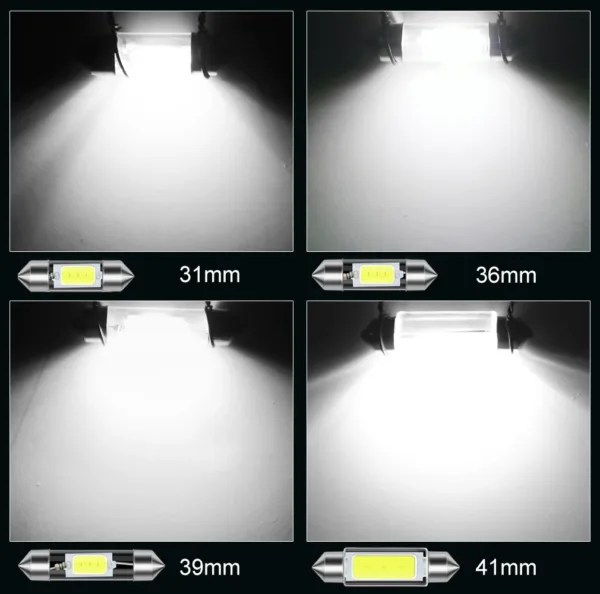 XSTORM żarówki rurkowe LED C5W C10W - obrazek 4