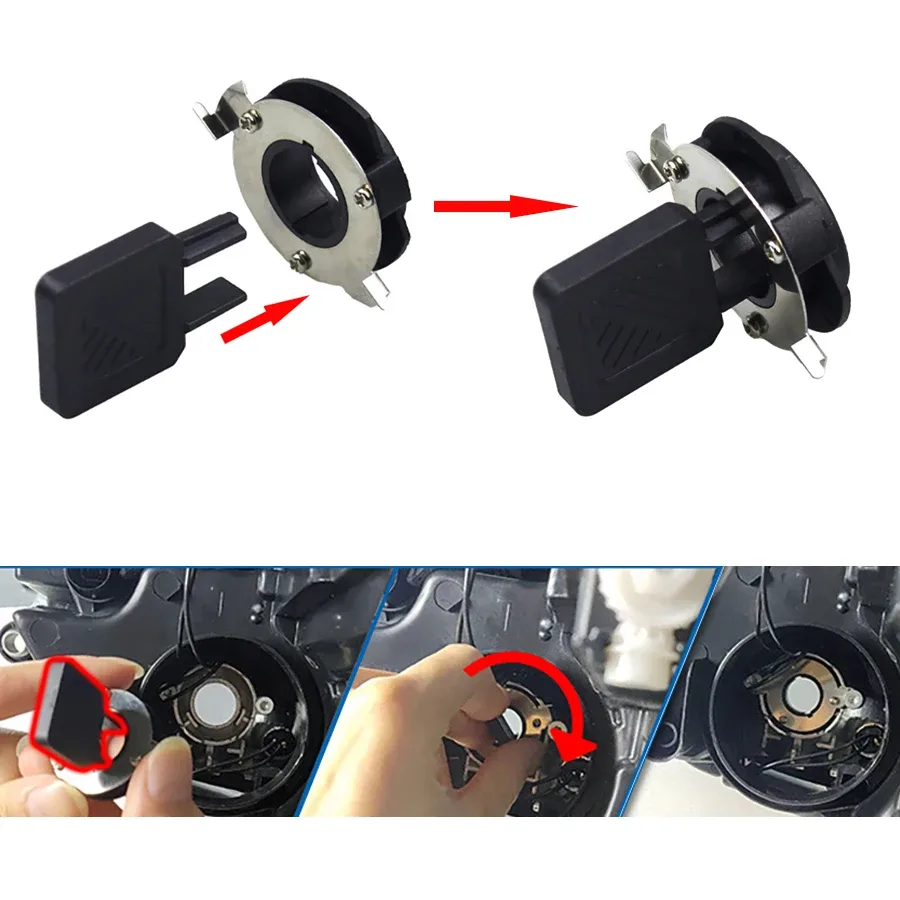 Adaptery do żarówek H7 LED - Mercedes BMW VW Opel - obrazek 5
