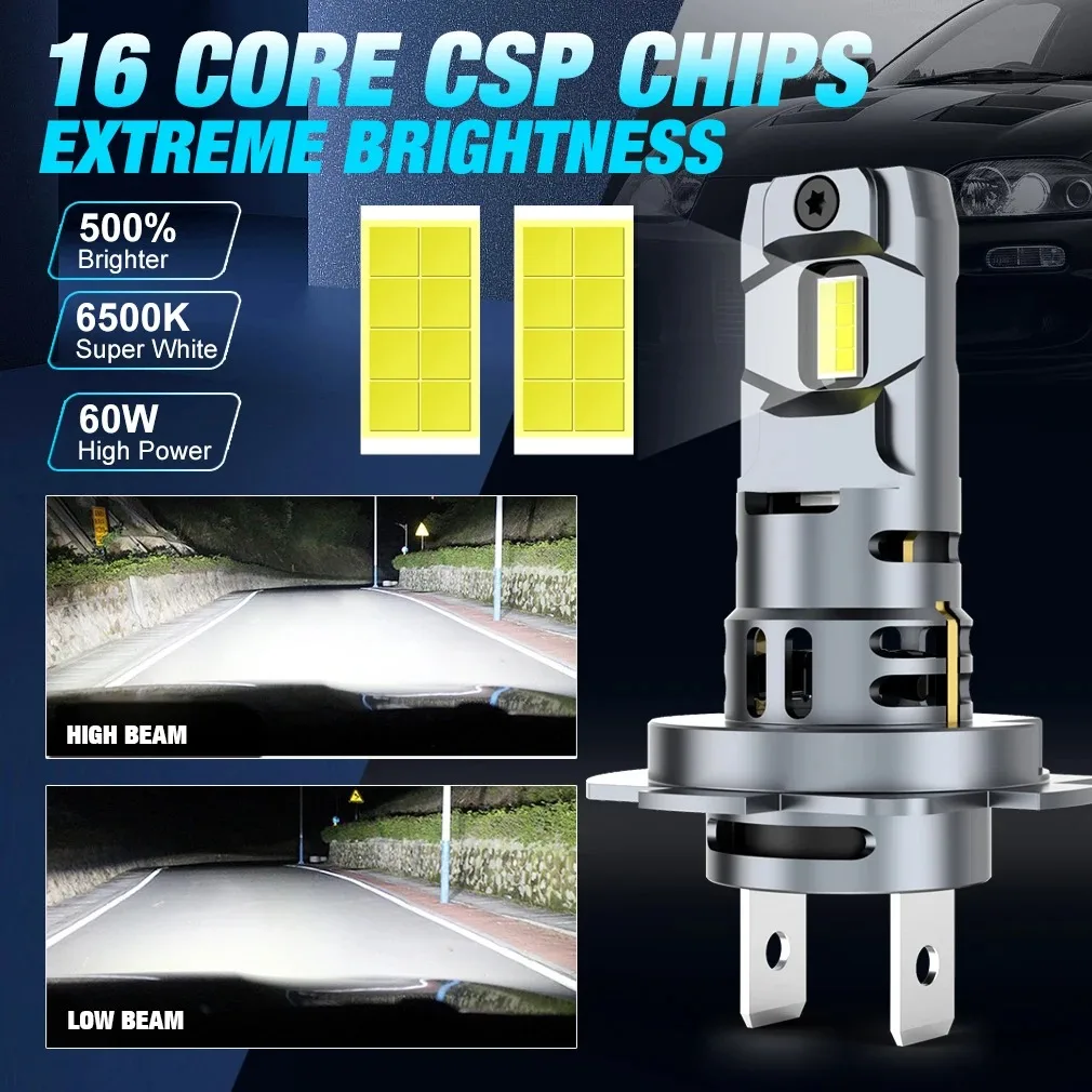 XSTORM A16 H7 LED 60W 20000LM 6500K - obrazek 2